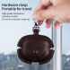 Захисний чохол UniCase Retro Cover для Xiaomi Redmi Buds 6 Pro - Dark Brown (373901DZ). Фото 3 з 12