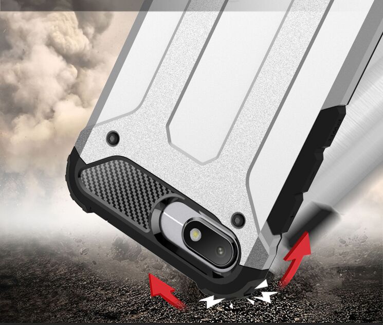 Защитный чехол UniCase Rugged Guard для Xiaomi Redmi 6A - Red: фото 5 из 9