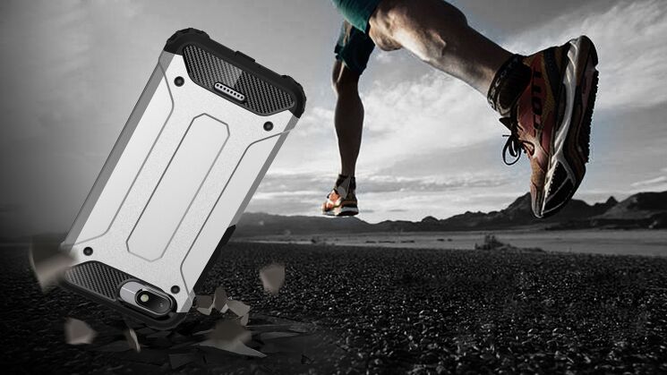 Защитный чехол UniCase Rugged Guard для Xiaomi Redmi 6A - Red: фото 9 из 9