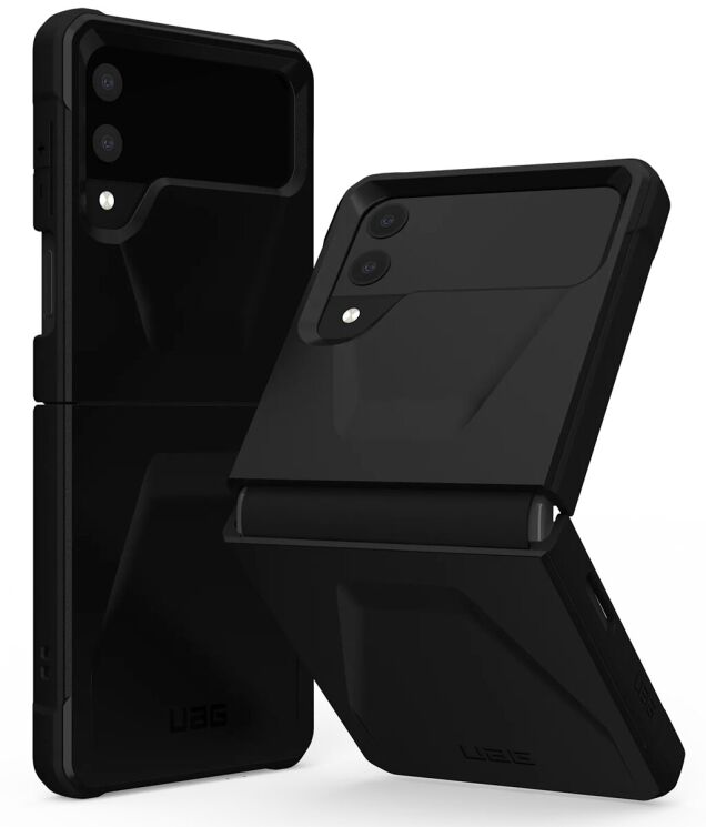 Защитный чехол URBAN ARMOR GEAR (UAG) Civilian (FF) для Samsung Galaxy Flip 4 (214007114040) - Black: фото 1 из 11