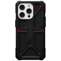 Защитный чехол URBAN ARMOR GEAR (UAG) Monarch для Apple iPhone 14 Pro - Kevlar Black: фото 1 из 9