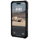 Защитный чехол URBAN ARMOR GEAR (UAG) Monarch для Apple iPhone 14 Pro - Kevlar Black (301396K). Фото 5 из 9
