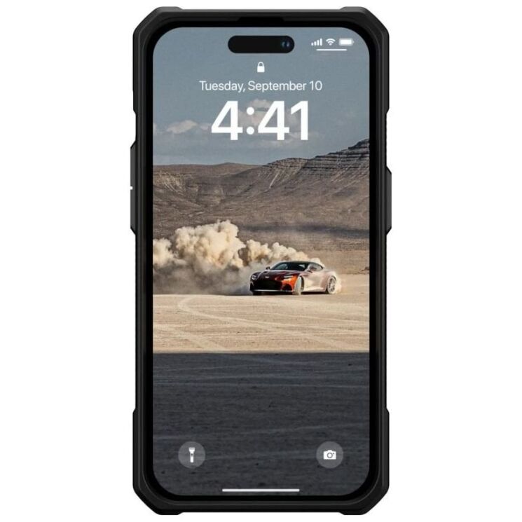 Защитный чехол URBAN ARMOR GEAR (UAG) Monarch для Apple iPhone 14 Pro - Kevlar Black: фото 6 из 9
