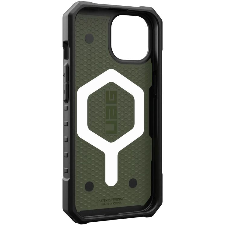 Захисний чохол URBAN ARMOR GEAR (UAG) Pathfinder MagSafe для Apple iPhone 15 - Olive Drab: фото 8 з 10