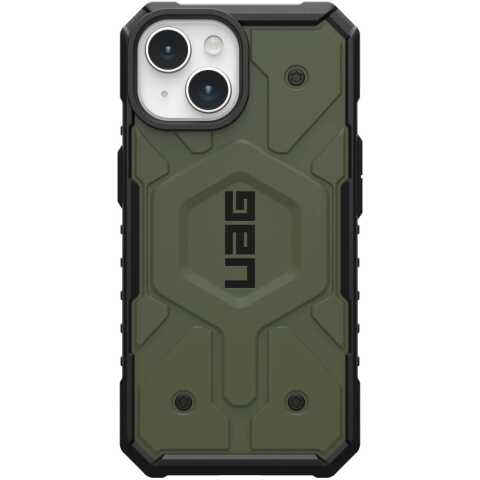 Захисний чохол URBAN ARMOR GEAR (UAG) Pathfinder MagSafe для Apple iPhone 15 - Olive Drab: фото 1 з 10