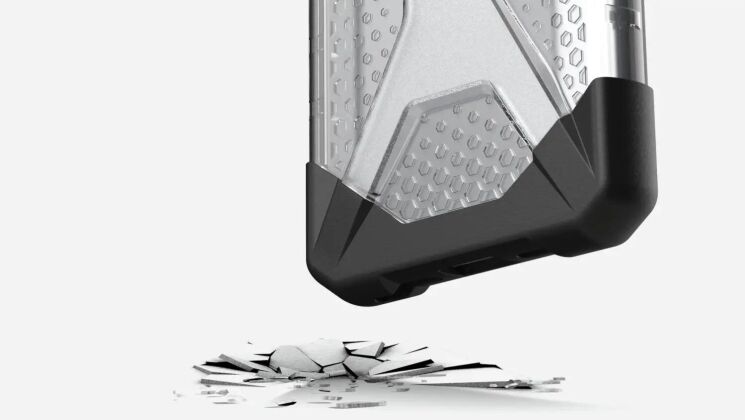 Защитный чехол URBAN ARMOR GEAR (UAG) Plasma для Samsung Galaxy S22 Ultra (S908) - Ash: фото 12 из 12