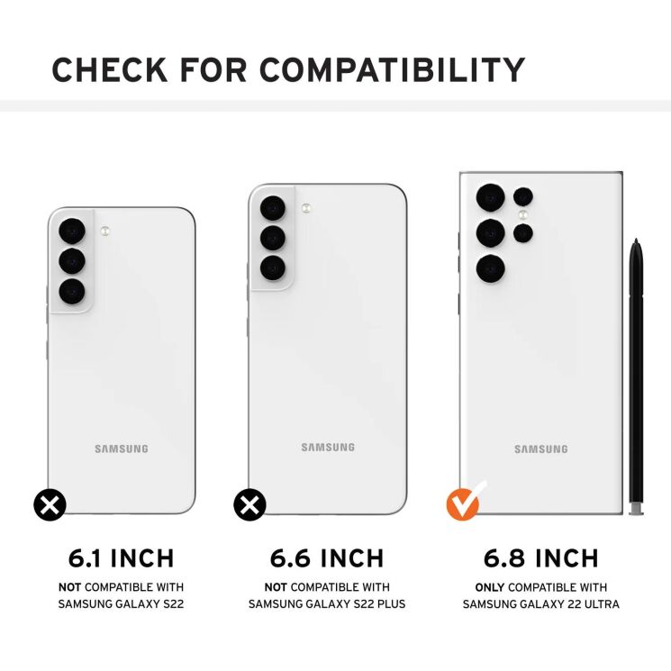 Защитный чехол URBAN ARMOR GEAR (UAG) Plasma для Samsung Galaxy S22 Ultra (S908) - Ash: фото 9 из 12