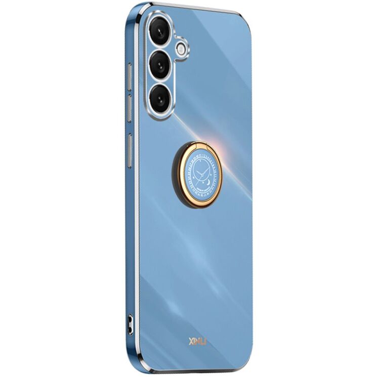 Защитный чехол XINLI Porcelain Ring для Samsung Galaxy S26 Plus (S947) - Blue: фото 1 из 7