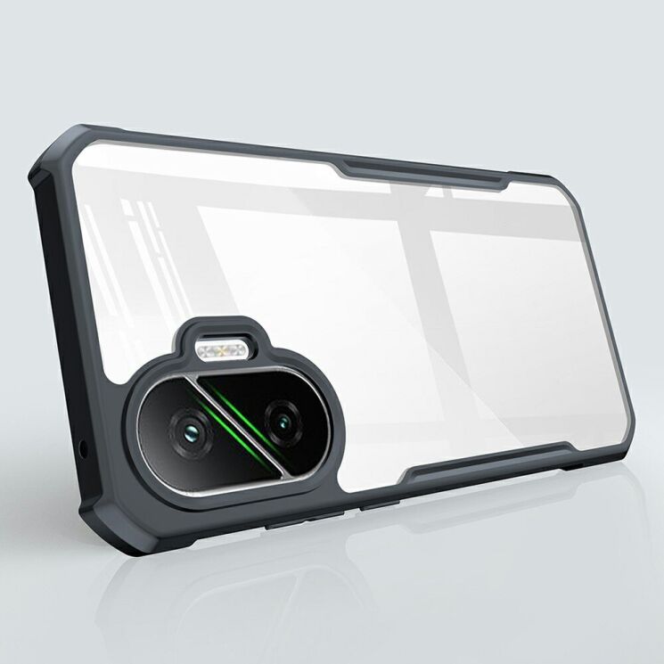 Захисний чохол XUNDD Rugged Case для Xiaomi Poco F7 - Black: фото 3 з 6