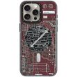 Защитный чехол YOUNGKIT Futuristic Circuit Magsafe для Apple iPhone 15 Pro - Red (339511R)