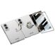 Защитный комплект GKK Ring Holder для Samsung Galaxy Fold 8 - Silver (424552S). Фото 1 из 7