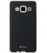 Силиконовая накладка MELKCO Poly Jacket для Samsung Galaxy A7 (A700) + пленка - Black: фото 1 из 4