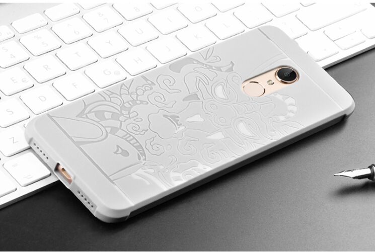 Защитный чехол UniCase Dragon Style для Xiaomi Redmi 5 - Grey: фото 3 из 3