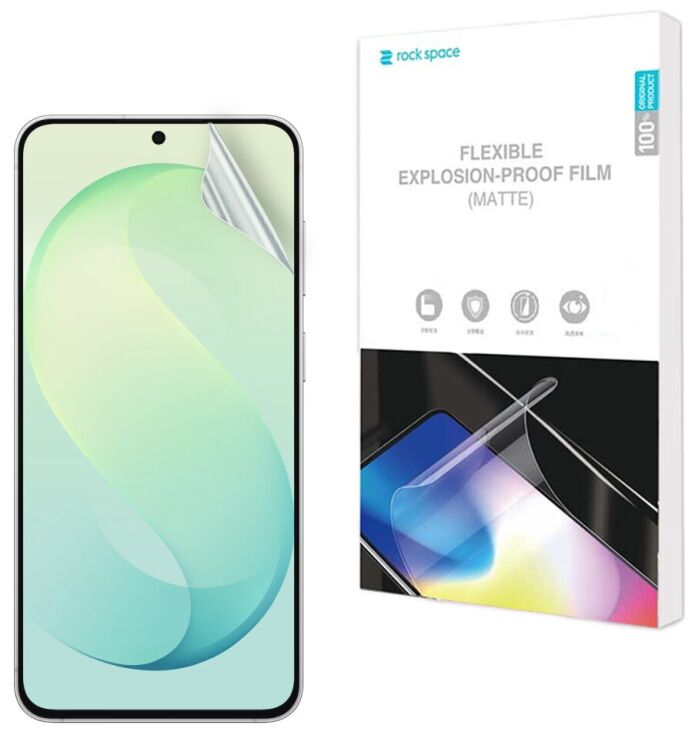 Антиблікова плівка на екран RockSpace Explosion-Proof Matte для Samsung Galaxy S26 FE: фото 1 з 8