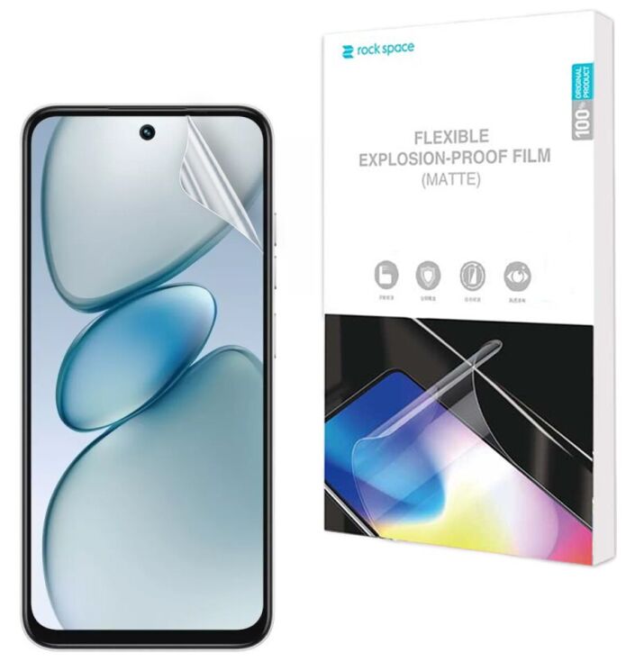 Антиблікова плівка на екран RockSpace Explosion-Proof Matte для TECNO Spark Go 1: фото 1 з 8