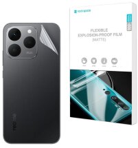 Антибликовая пленка на заднюю панель RockSpace Explosion-Proof Matte для Realme 15T: фото 1 из 9