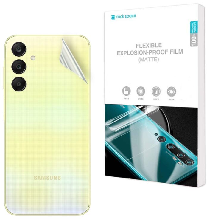 Антиблікова плівка на задню панель RockSpace Explosion-Proof Matte для Samsung Galaxy A25 (A256): фото 1 з 9