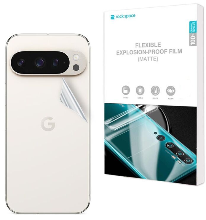 Антиблікова плівка на задню панель RockSpace Matte для Google Pixel 9 Pro: фото 1 з 9