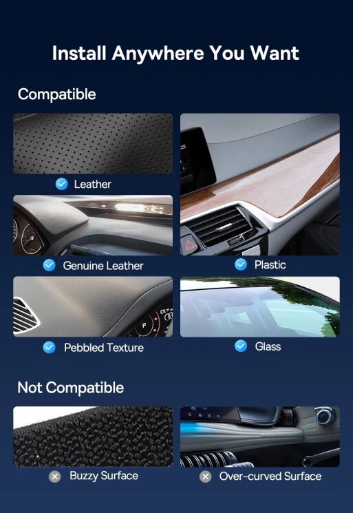 Автомобильный держатель с функцией беспроводной зарядки Baseus PrimeTrip VC2 Flex Pro (C0013F01) - Black: фото 19 из 22