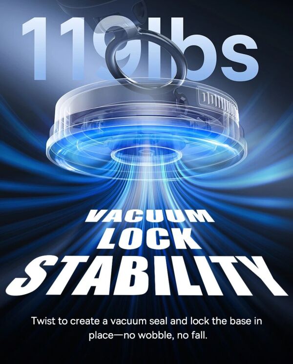 Автомобильный держатель с функцией беспроводной зарядки Baseus PrimeTrip VC2 Flex Pro (C0013F01) - Black: фото 14 из 22