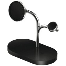 Бездротовий зарядний пристрій Samsung Wireless Charger 15W 3 в 1 (GP-PWU024WIABW) - Black: фото 1 з 6