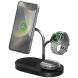 Беспроводное зарядное устройство Samsung Wireless Charger 15W 3 в 1 (GP-PWU024WIABW) - Black (958318B). Фото 2 из 6