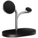 Беспроводное зарядное устройство Samsung Wireless Charger 15W 3 в 1 (GP-PWU024WIABW) - Black (958318B). Фото 4 из 6