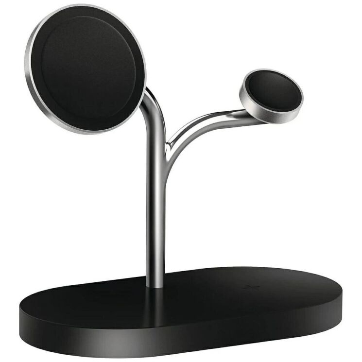 Беспроводное зарядное устройство Samsung Wireless Charger 15W 3 в 1 (GP-PWU024WIABW) - Black (958318B) Беспроводное зарядное устройство Samsung Wireless Charger 15W 3 в 1 (GP-PWU024WIABW) - Black: фото 4 из 6