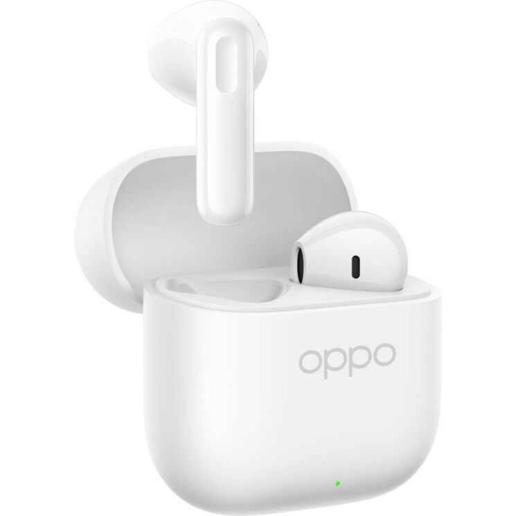 Бездротові навушники OPPO Enco Buds 3 (ETEG1) - Snow White: фото 2 з 8