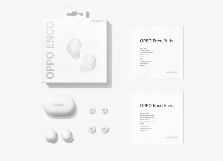 Бездротові навушники OPPO Enco Buds W12 (ETI81) - Blue: фото 12 з 12
