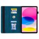 Чехол Deexe Business Style для Apple iPad 10.9 (2022) / iPad 11 (2025) - Blue (306468L). Фото 2 из 7