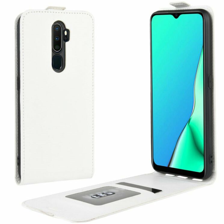 Чехол Deexe Flip Case для OPPO A9 2020 / A5 (2020) - White: фото 1 из 10