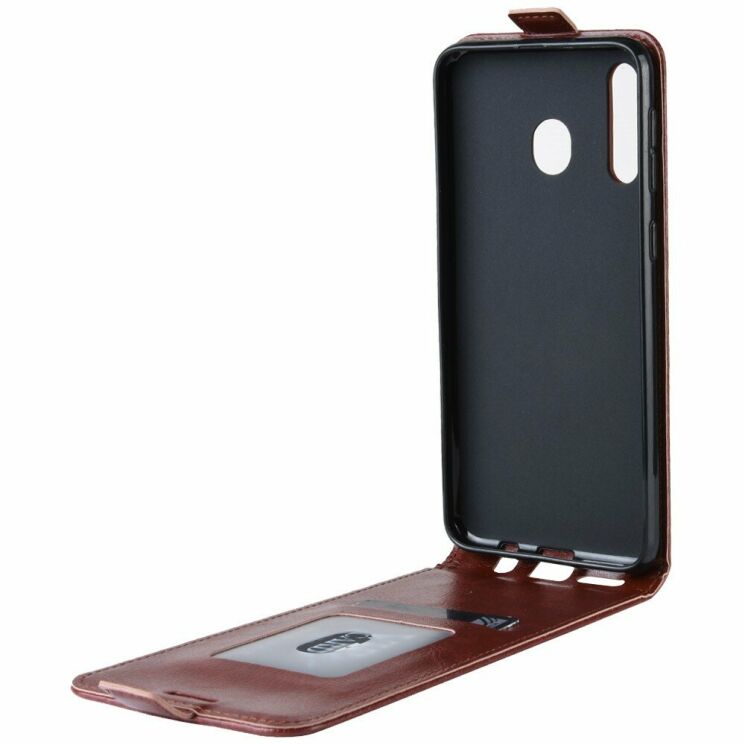 Чехол Deexe Flip Case для Samsung Galaxy M30 (M305) / A40s (A407) - Brown: фото 3 из 6
