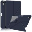 Чехол Deexe Origami Case для Apple iPad 10.9 (2022) / iPad 11 (2025) - Dark Blue (306409DB)