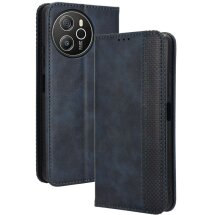Чохол Deexe Retro Style для Blackview Shark 8 / Oscal Tiger 12 - Blue: фото 1 з 7