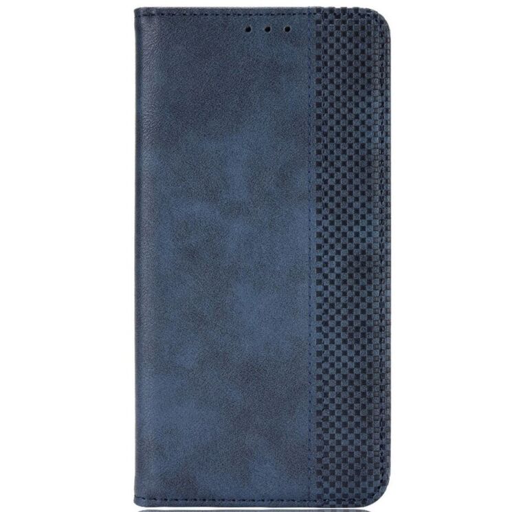 Чехол Deexe Retro Style для Blackview Shark 8 / Oscal Tiger 12 - Blue: фото 5 из 7