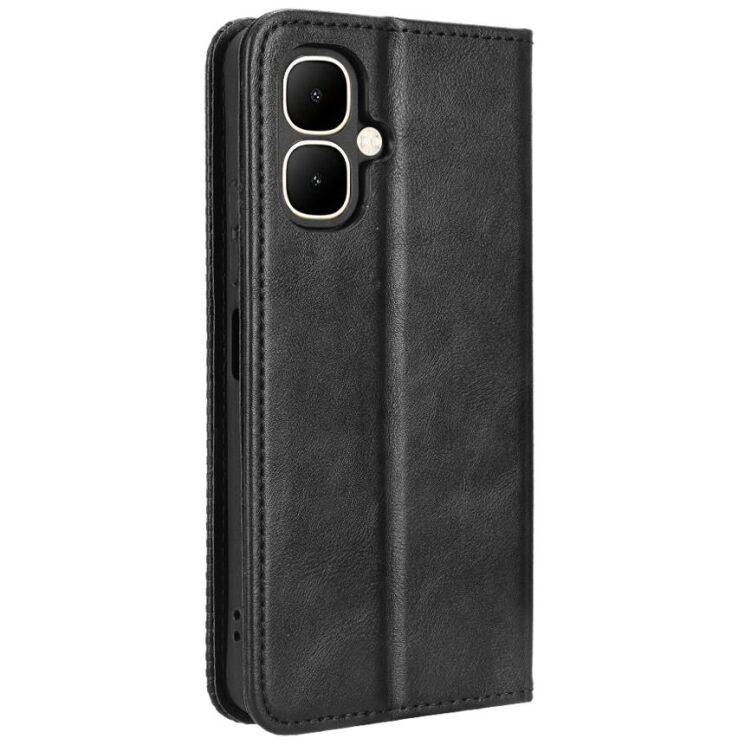 Чохол Deexe Retro Style для Infinix Smart 10 - Black: фото 8 з 16