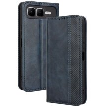 Чохол Deexe Retro Style для Infinix Smart 10 Plus - Blue: фото 1 з 20