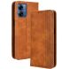 Чехол Deexe Retro Style для Motorola Moto G14 - Brown (335502Z). Фото 1 из 10