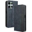Чехол Deexe Retro Style для Motorola Moto G75 - Blue (367805L)