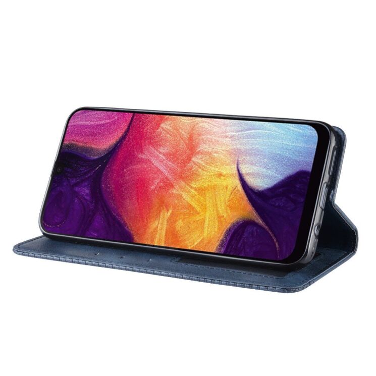 Чехол Deexe Retro Style для Samsung Galaxy A50 (A505) / A30s (A307) / A50s - Blue: фото 7 из 12