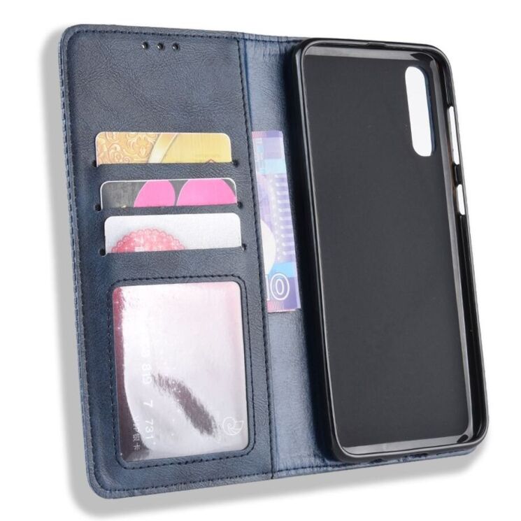 Чехол Deexe Retro Style для Samsung Galaxy A50 (A505) / A30s (A307) / A50s - Blue: фото 5 из 12