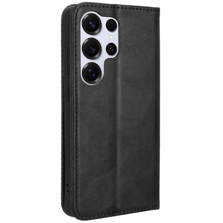 Чохол Deexe Retro Style для Samsung Galaxy S25 Ultra (S938) - Black: фото 6 з 7