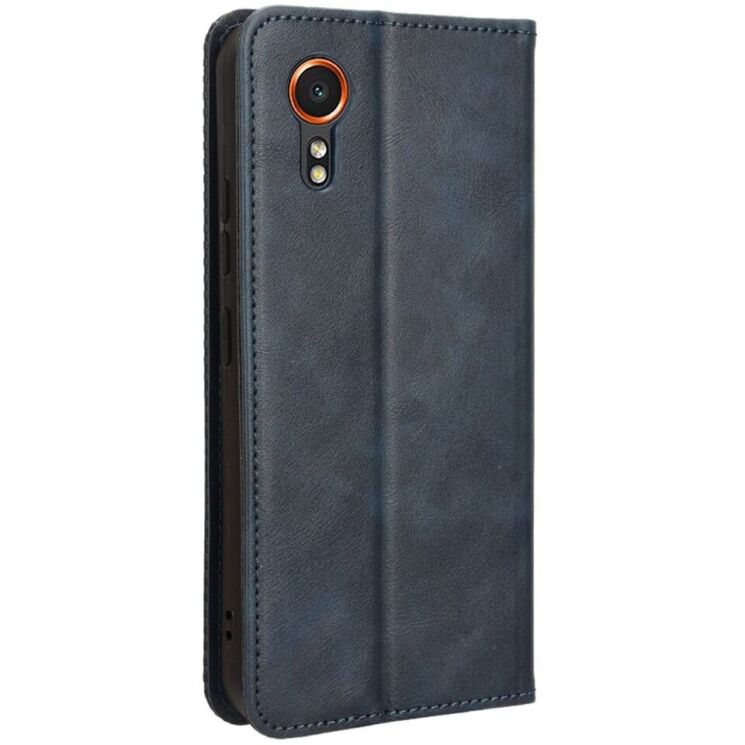 Чехол Deexe Retro Style для Samsung Galaxy Xcover 7 (G556) - Blue: фото 6 из 7