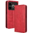 Чохол Deexe Retro Style для TECNO Pova 6 Neo - Red (359600R)