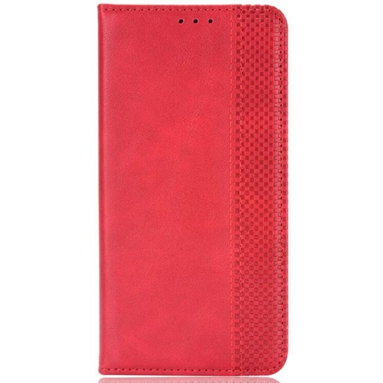 Чохол Deexe Retro Style для Xiaomi Redmi Note 13 Pro 4G / Note 14S / Poco M6 Pro - Red: фото 5 з 7