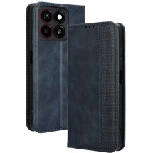 Чехол Deexe Retro Style для ZTE Blade A35 / Blade A55 - Blue: фото 1 из 7