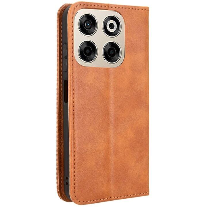 Чехол Deexe Retro Style для ZTE Nubia V70 - Brown: фото 6 из 7