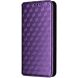 Чохол Deexe Rhombus Book для OnePlus 15T - Purple (410412V). Фото 6 з 7