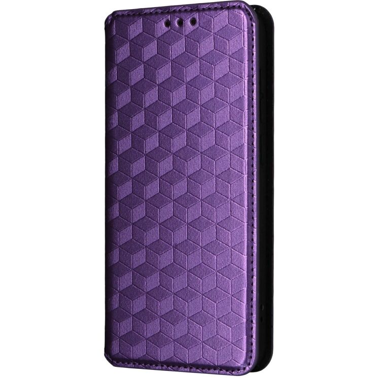 Чохол Deexe Rhombus Book для OnePlus 15T - Purple: фото 6 з 7
